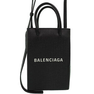 BALENCIAGA Shopping Phone Holder Bag